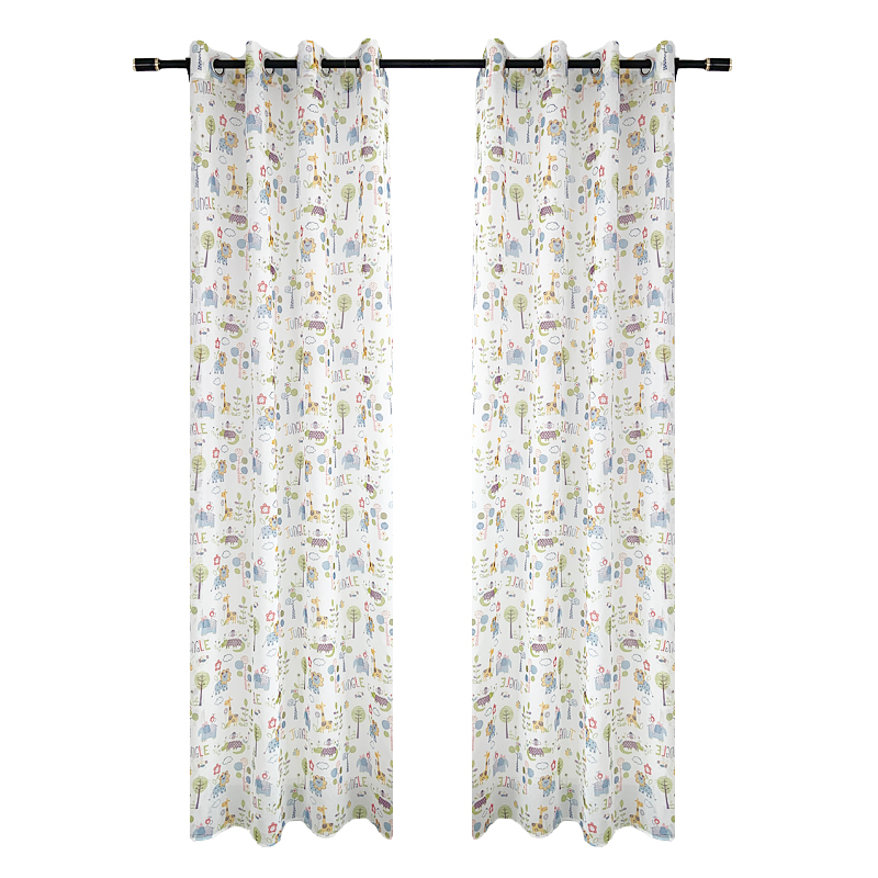 A4068 kids cartoon printed curtain