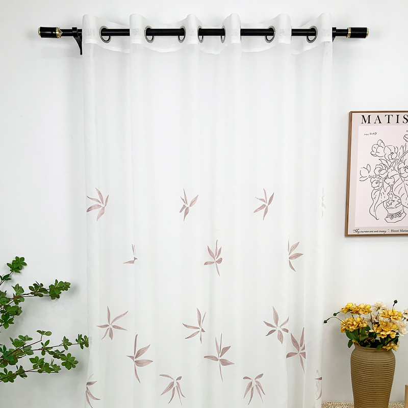 E8408 Emrodiery Curtain And Fabric