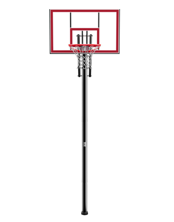 Adjustable Height In-Ground Basketball Hoop