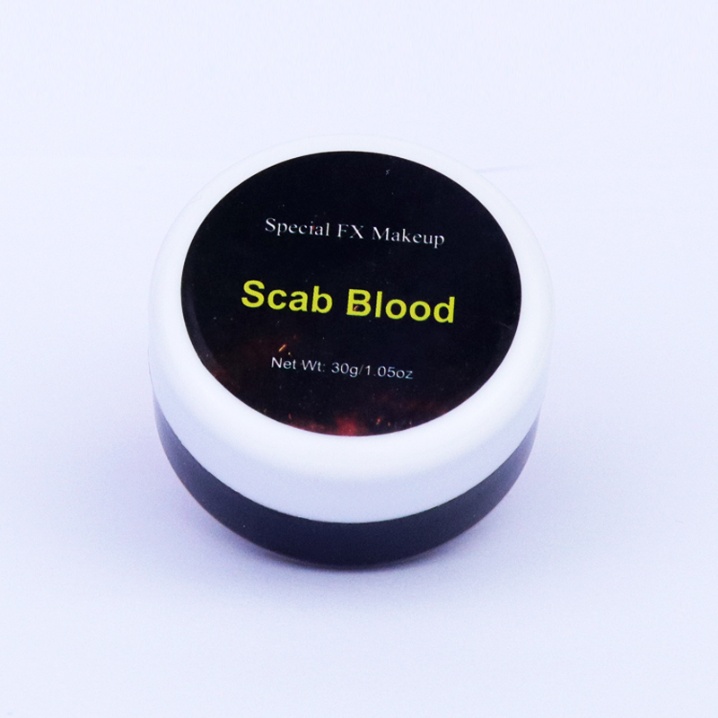Halloween SFX Makeup art movie Coagulated scab blood