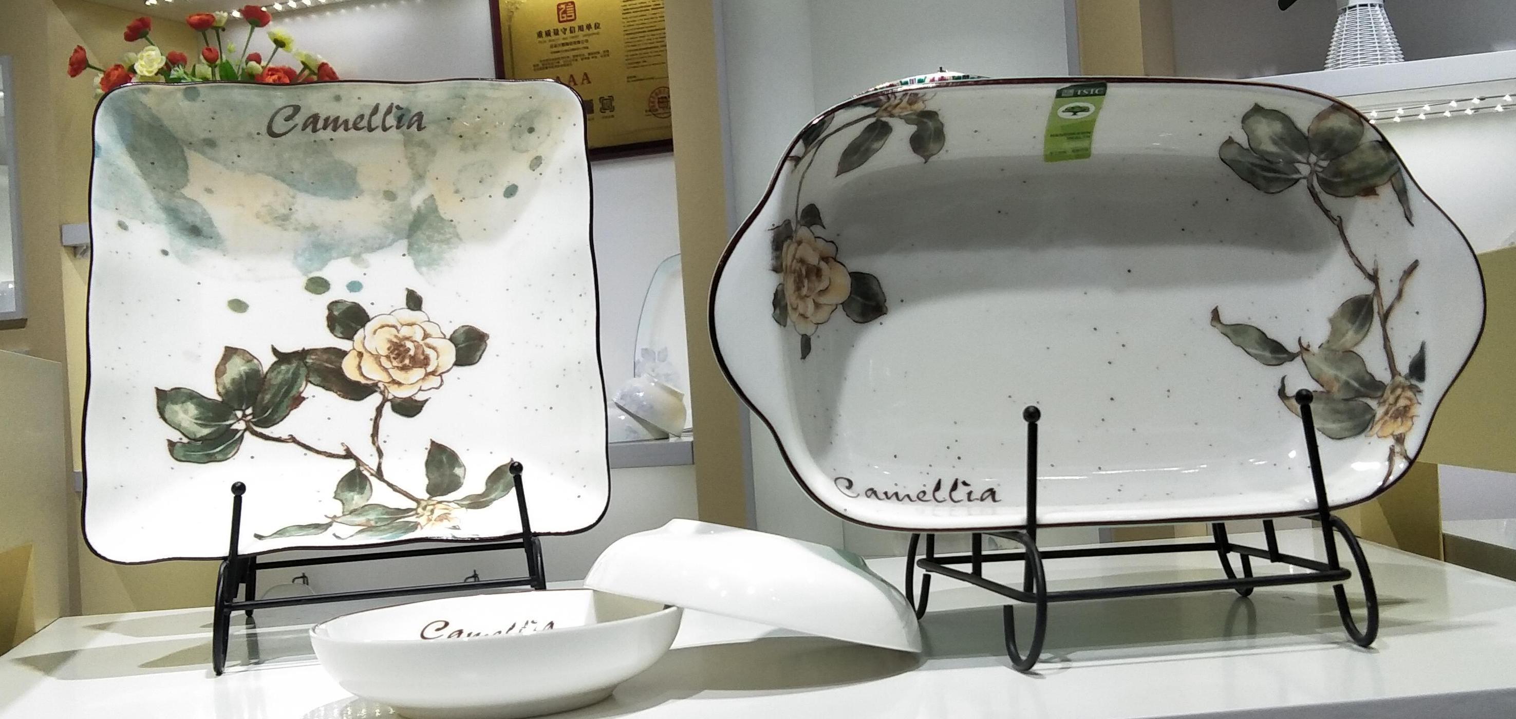 Square new bone china with nice design