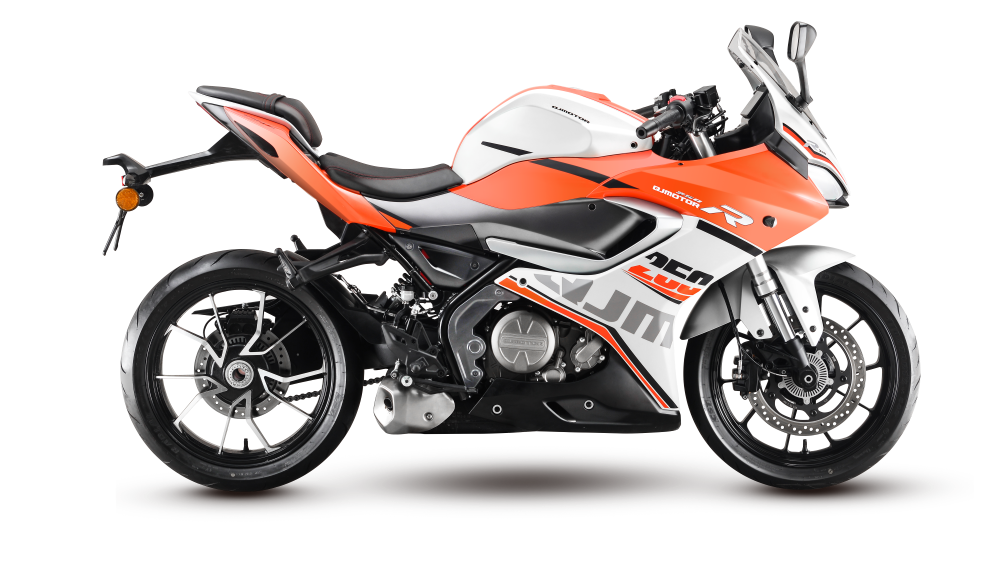 QJMOTOR 2022 model QJ250GS-29E EEC EURO-V EURO-5 250CC Single Cylinder GAS POWER RACING MOTORCYCLE