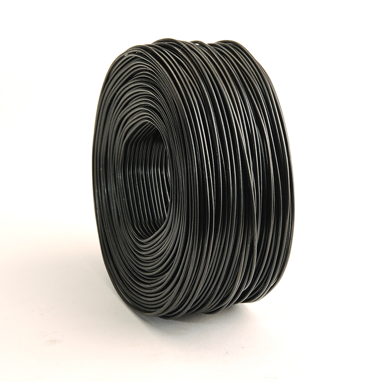 Black oiled iron wire