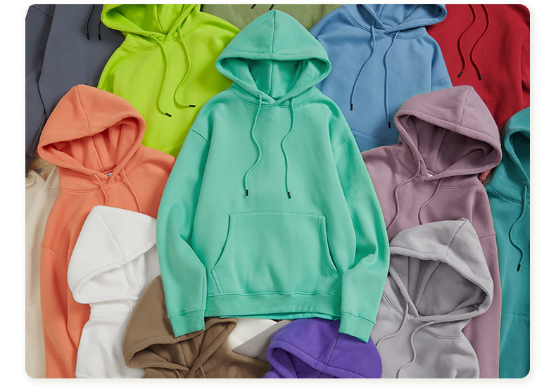 High quality cotton oversized blank fashion essentials street wear embroidery logo hoodie