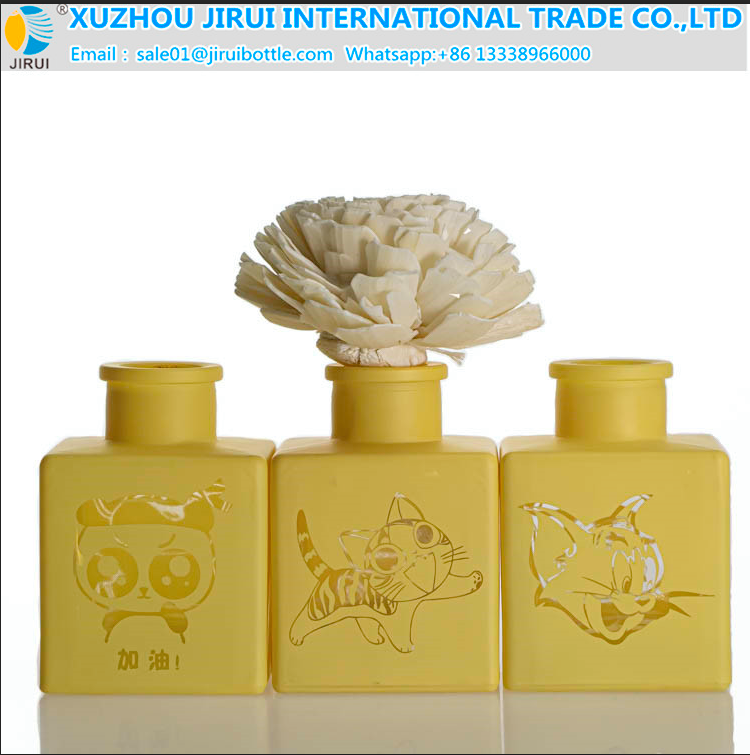 80ml square glass bottle aromatherapy bottle