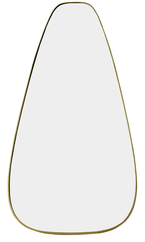 Metal framed mirror
