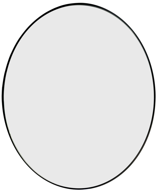 metal framed mirror