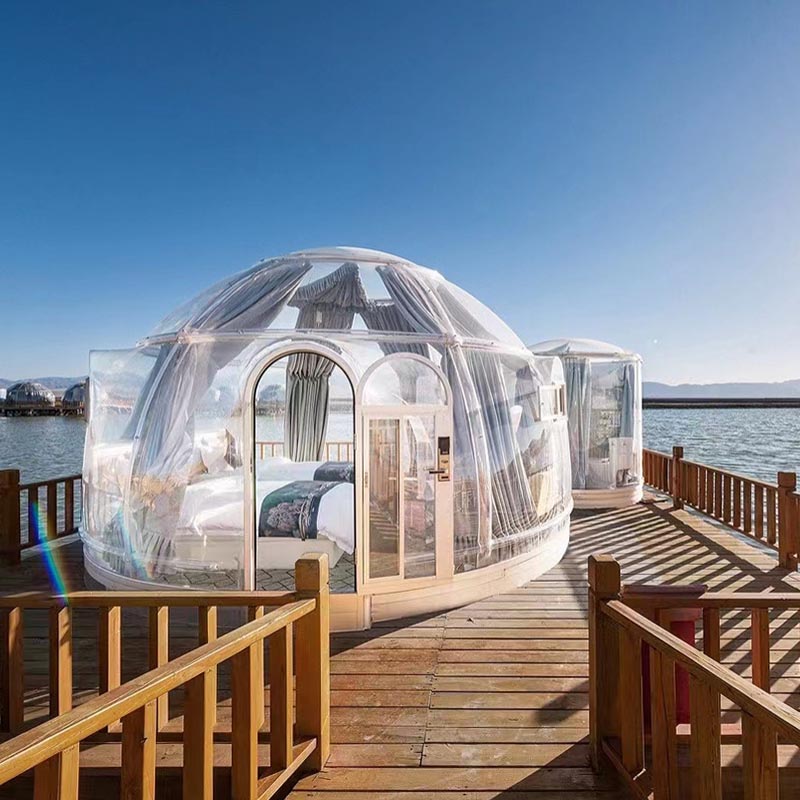 PC Bubble Tent, Transparent Dome House, Dome Glamping Tent