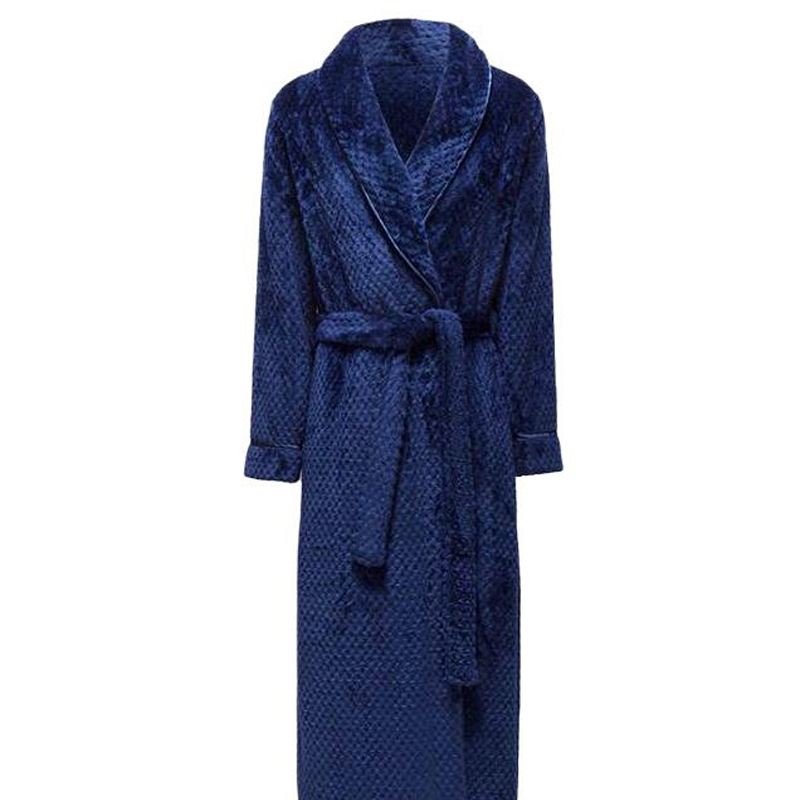 Bathrobe robe shawl collar