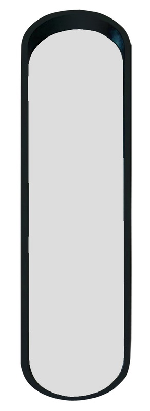 Metal framed mirror