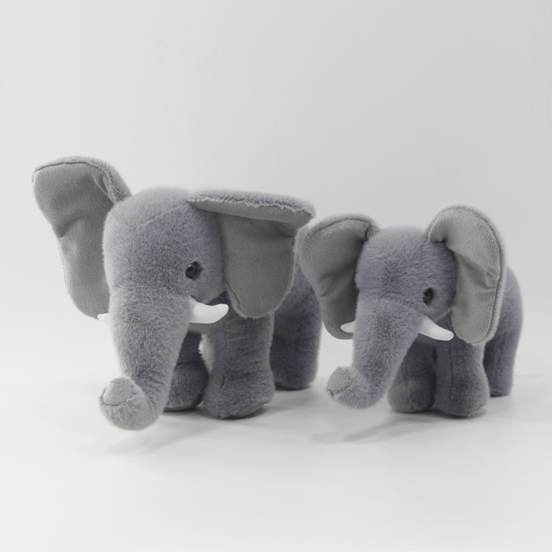 Wild animal plush toy elephant