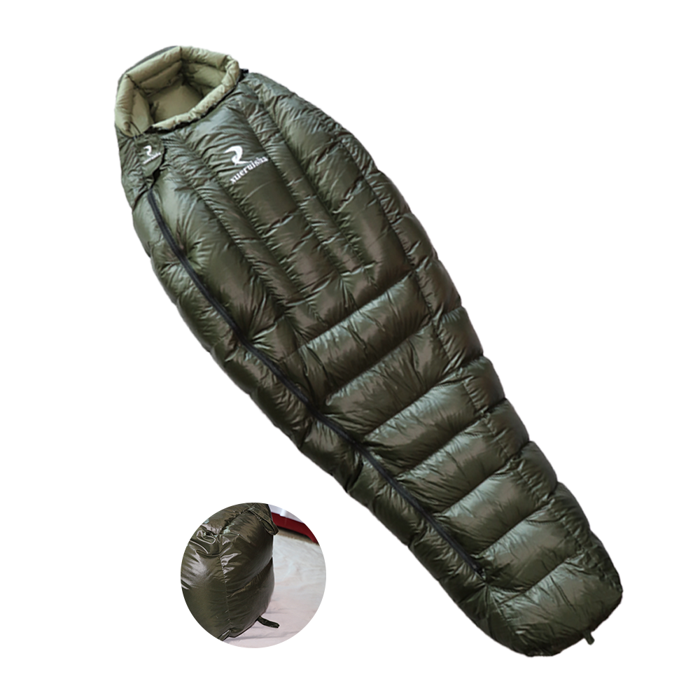 down sleeping bag