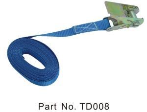Ratchet 25mm Stainless Steel With Grey Webbing