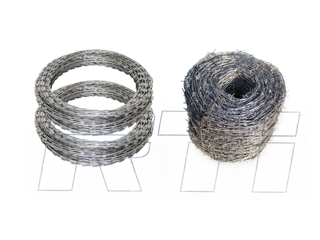 High Tensile Barbed Razor Blade Wire