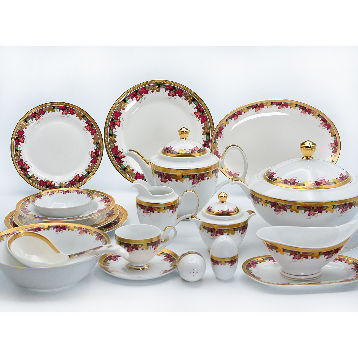 Bone china dinner set