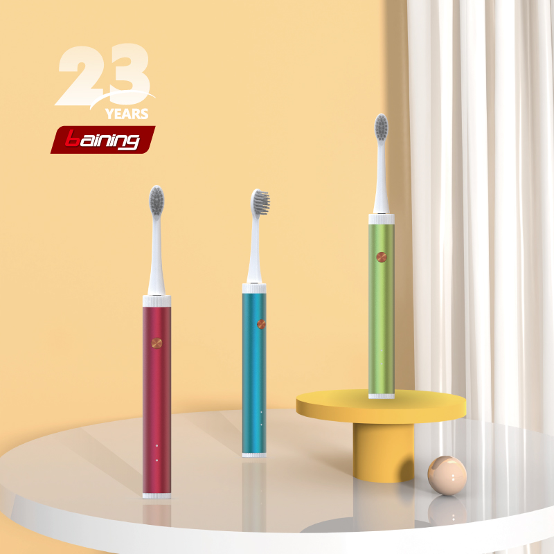 HL-103 Rechargeable spiral bristles electric toothbrush