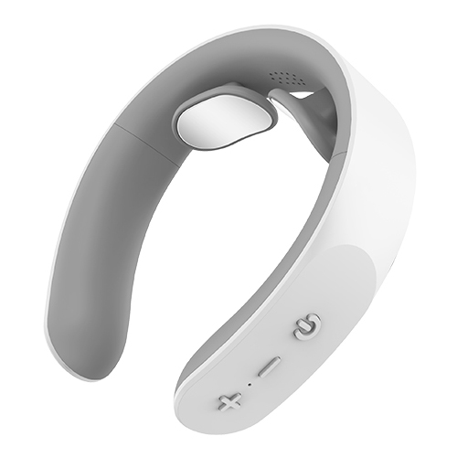 Intelligent pulse heating low frequency voice broadcast shoulder and neck massager