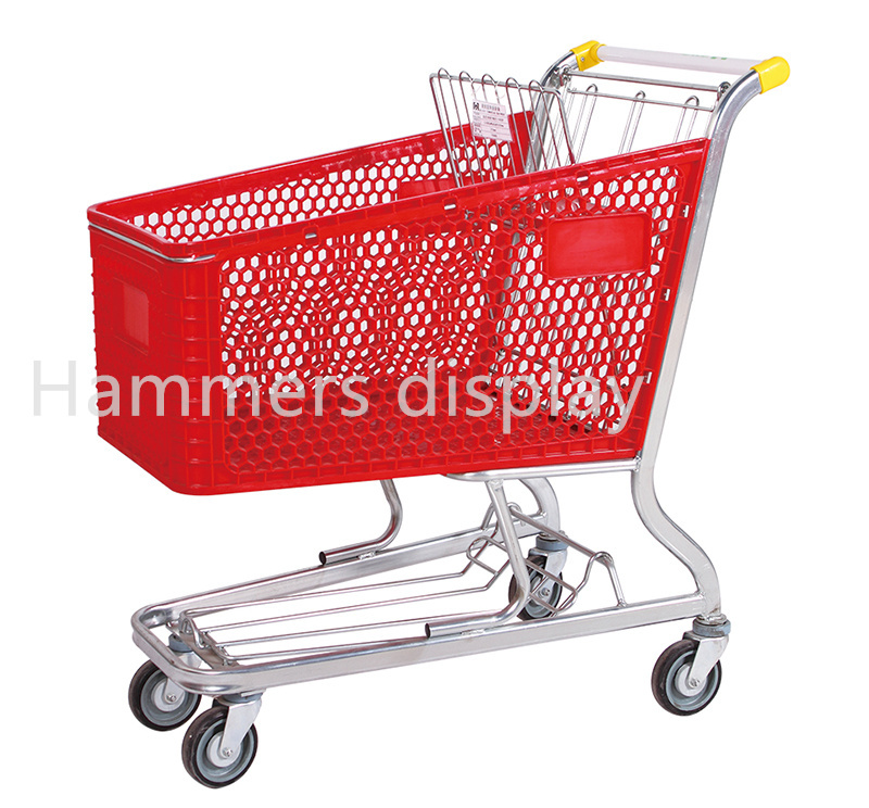 plastic trolley,shopping trolley