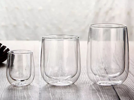 glass home milk coffee Office double high borosilicate glass cup