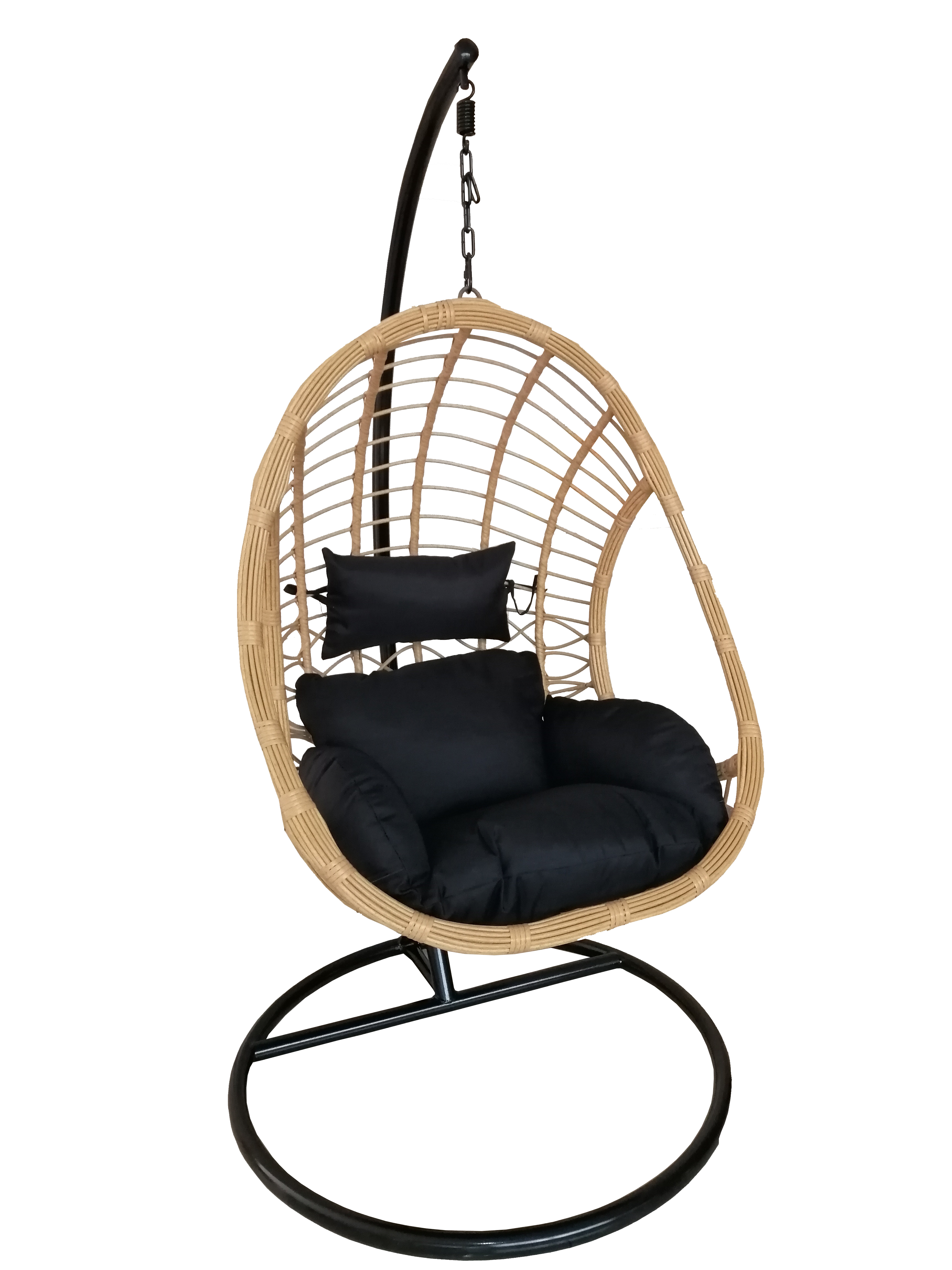 2022 Outdoor hanging chair swing basket balcony bird's Nest hanging basket rocking chair