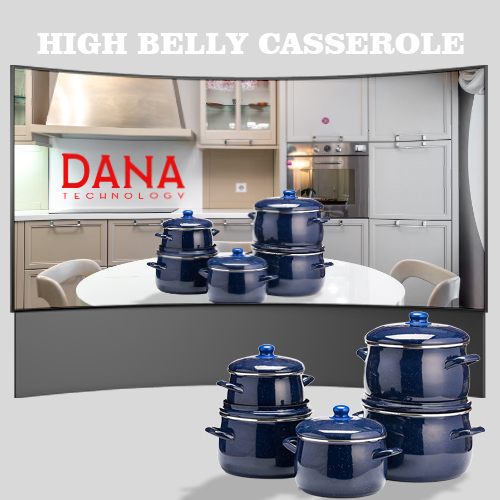 Oem Logo Non Stick Kitchen Tools Cooking Pot Enamel Casserole Soup & Stock Pots Cookware Sets