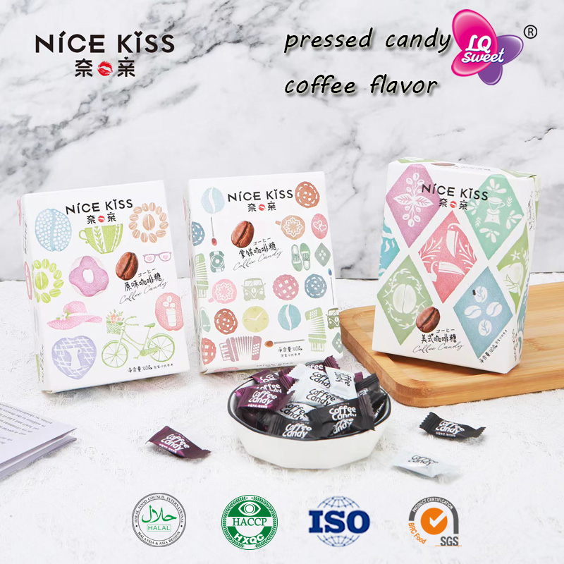 Nice kiss pressed candy