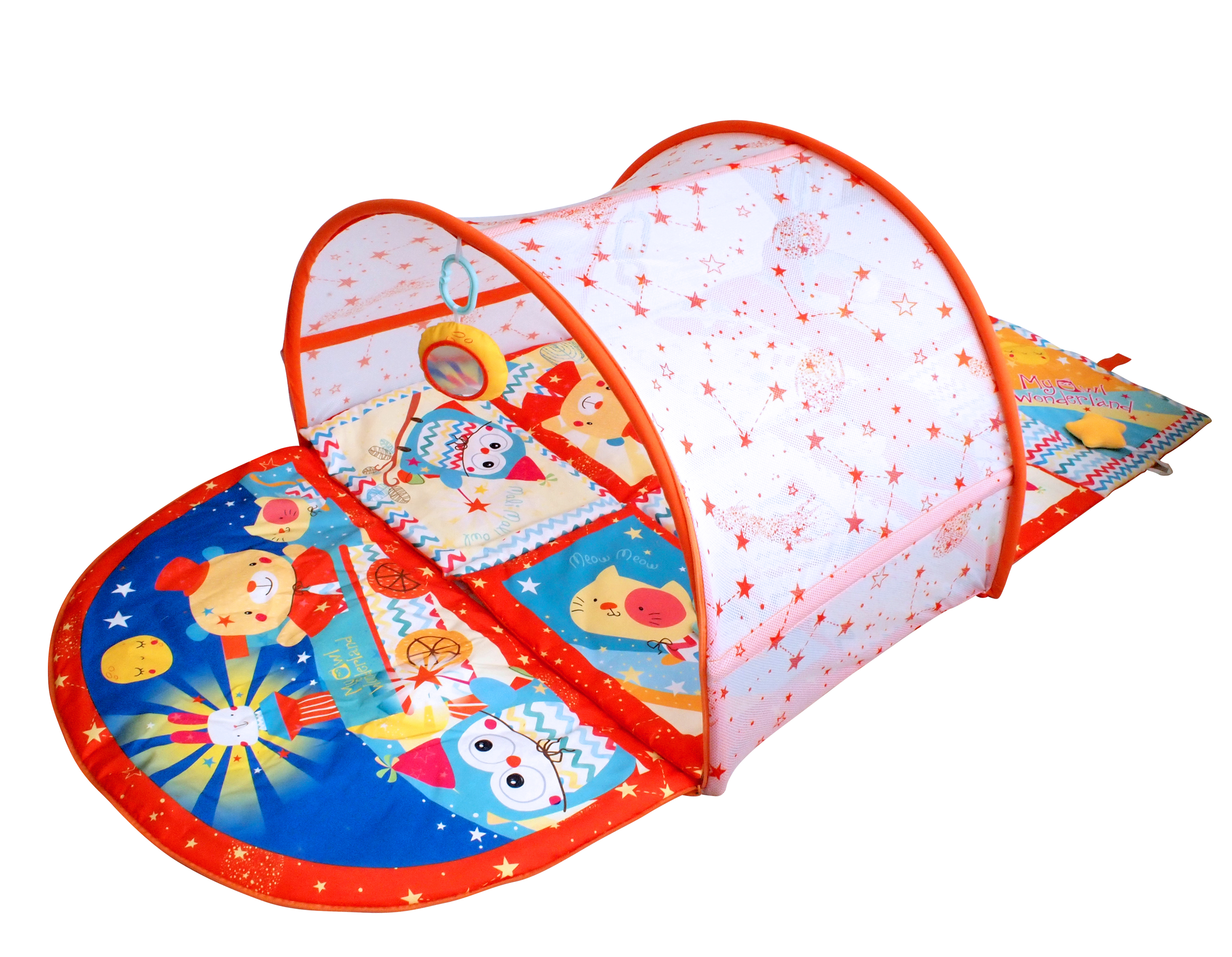 "My Owl Wonderland" Muilt Function Play Mat book"