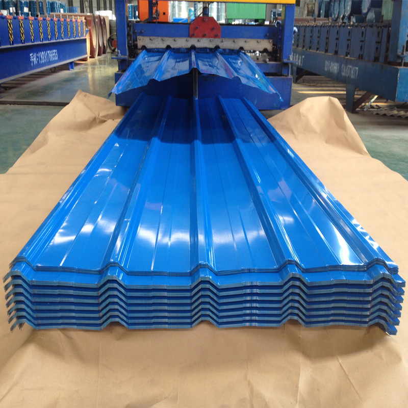 Galvanized corrugated roofing sheet