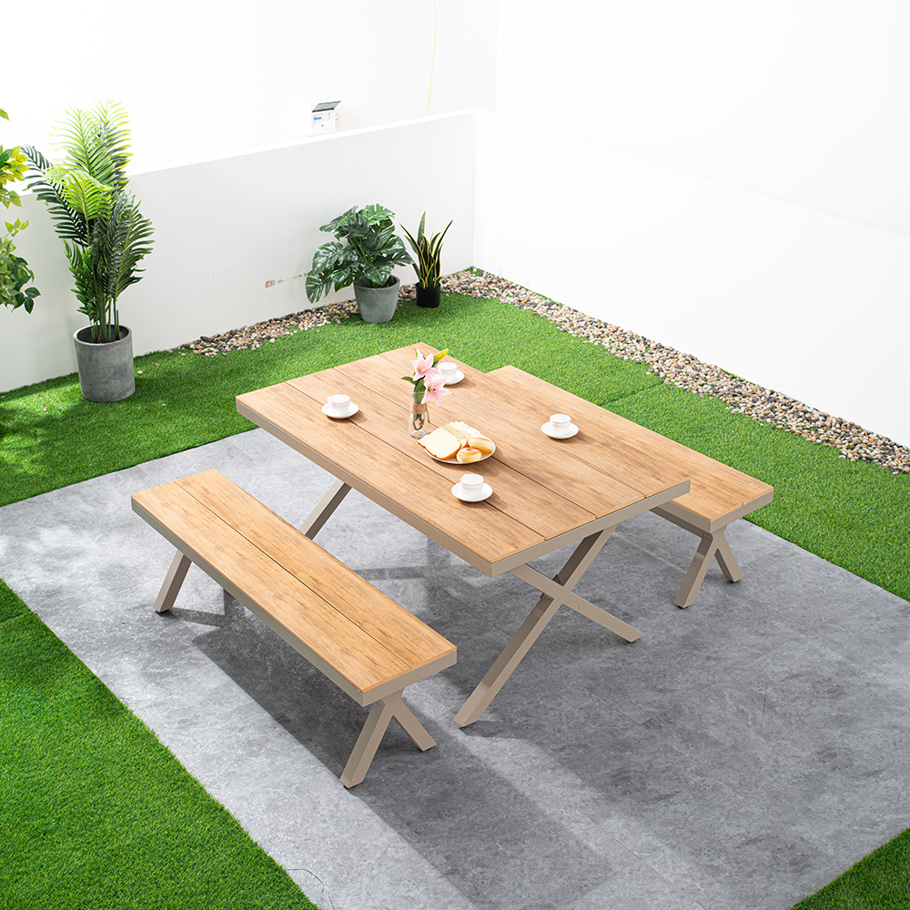 Garden table and chair