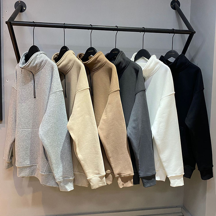 New Spring Women Ladies Pullover Hoodies With Half Zipper Warm Soft Fashionable Women Hoodies