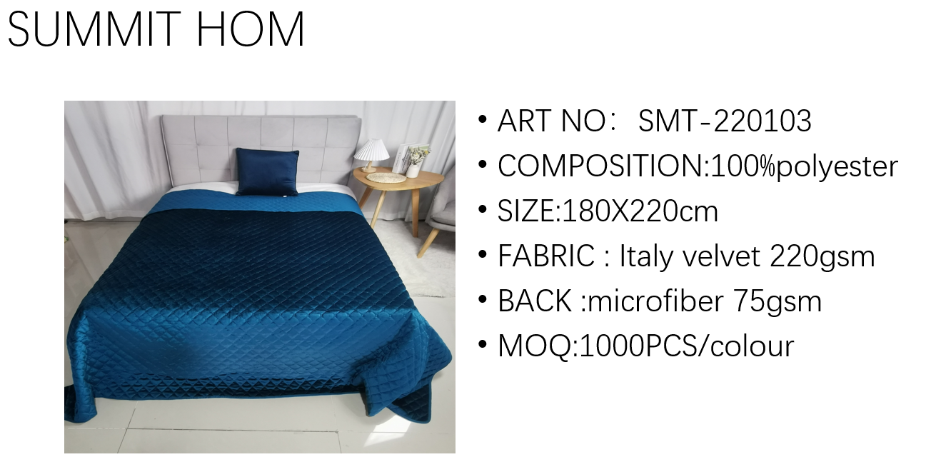 Italy Velvet Quilt