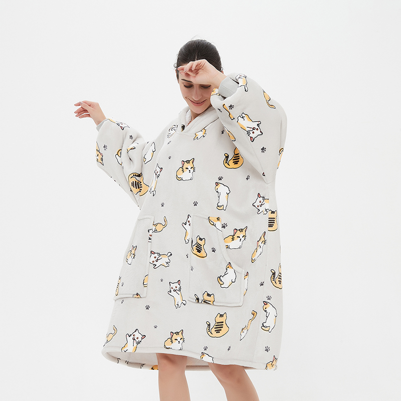 Hoodie blanket
