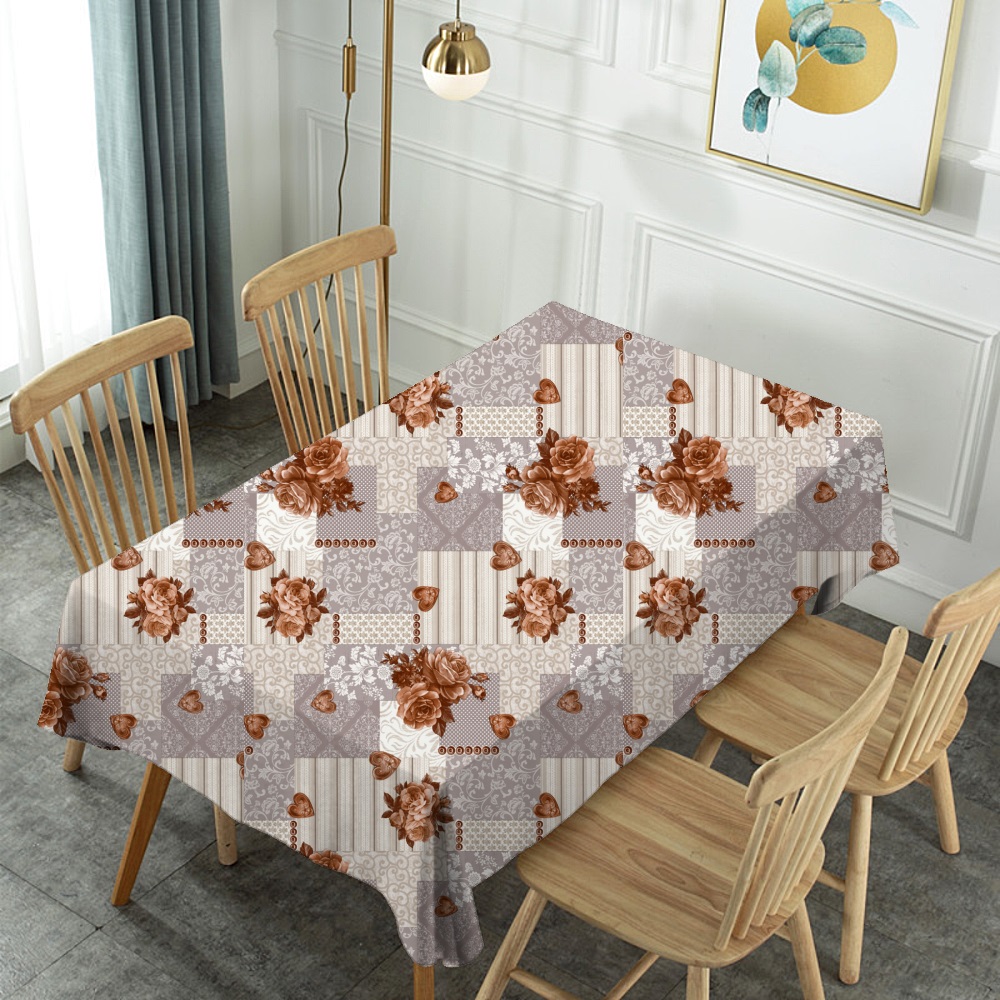 3d Design PVC/Peva Table Cloth W
