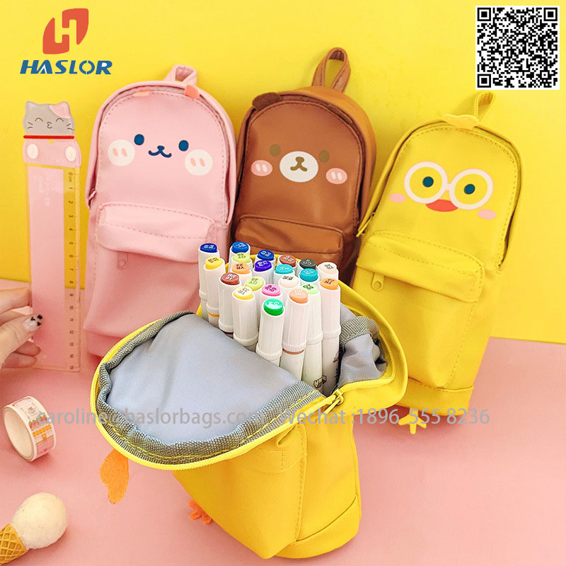 Large-Capacity Cartoon Pencil Case Student Simple Multifunctional Pencil Case Super Cute Pencil Case
