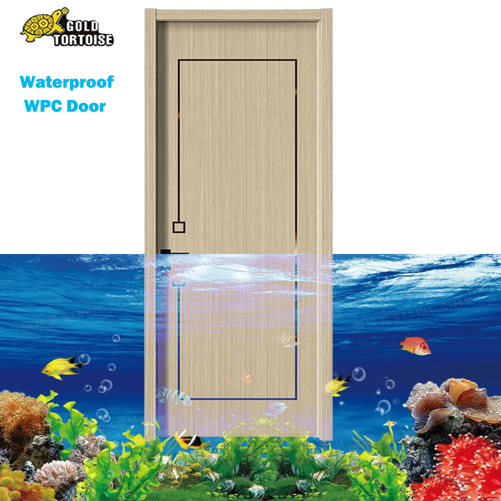 2020 new interior waterproof wpc doors country style white interior wpc/PVC door