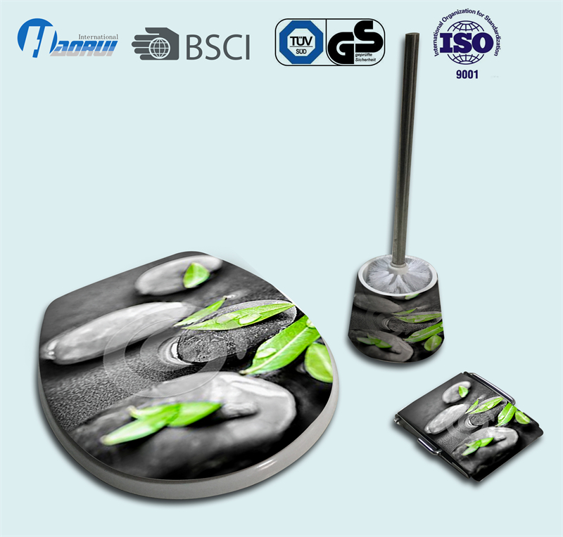 Toilet seat , Bathroom sets , duroplast brush , Duroplast paper holder