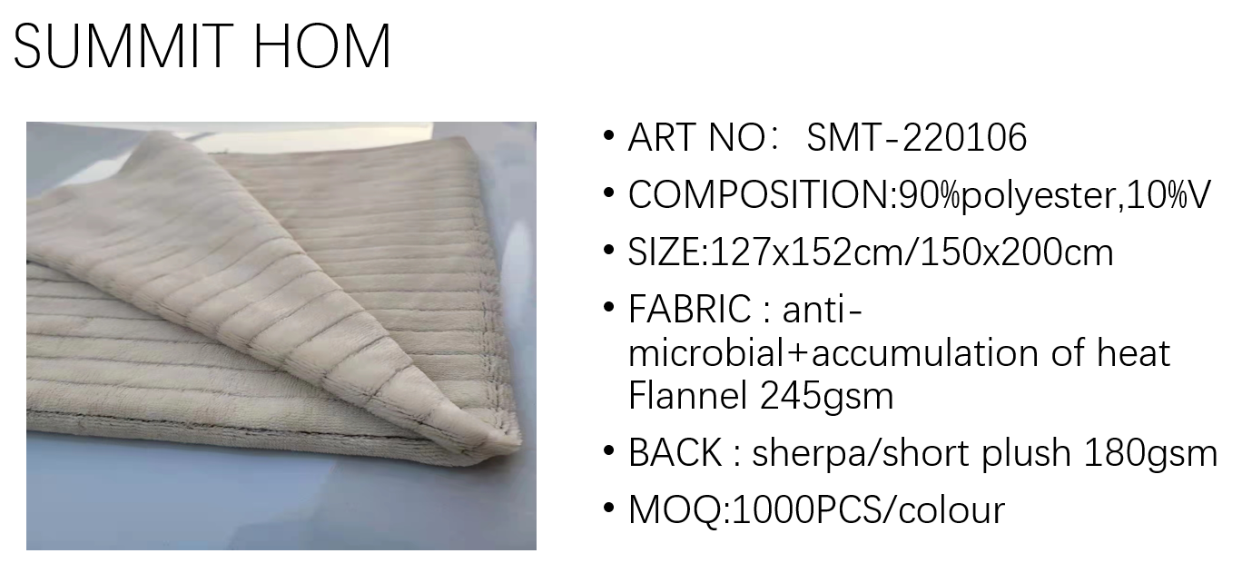 Antibacterial warm Flannel Blanket