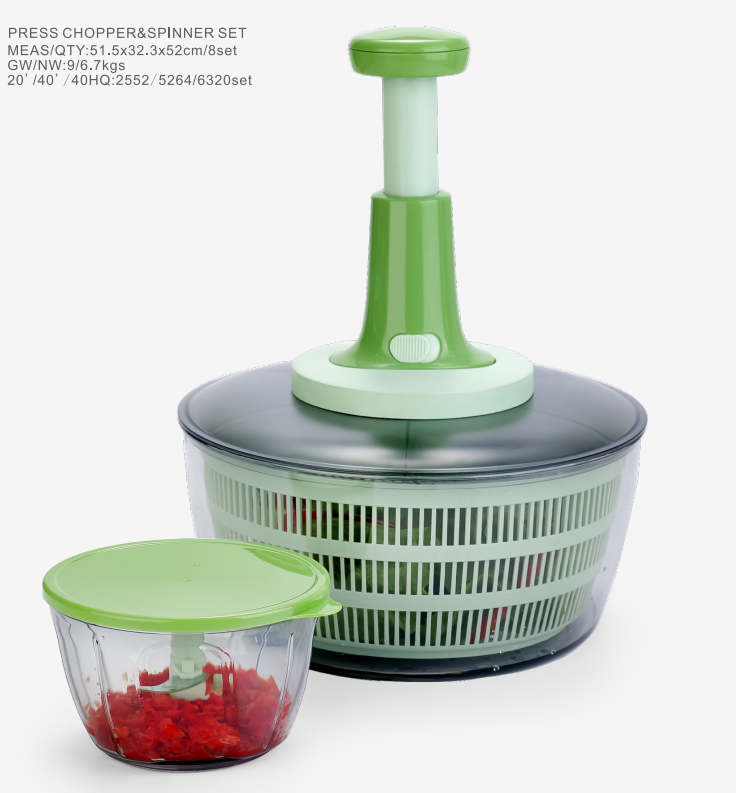 Press chopper & Spinner set