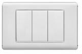 3 Gang 1 Way Switch