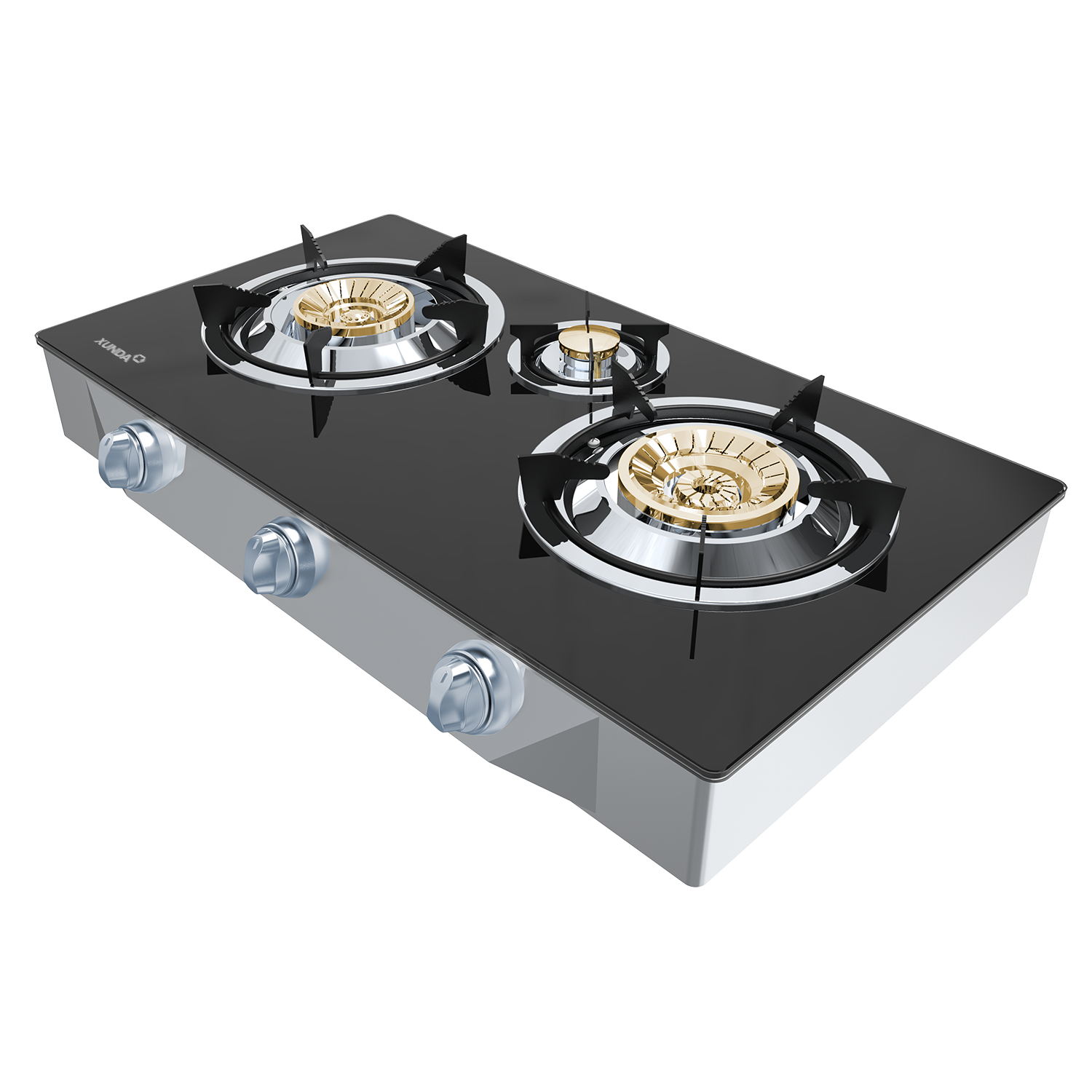XUNDA 3 burners table top gas stove 3-N5-MX