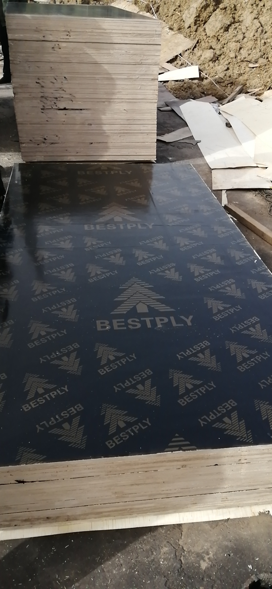 Brown film faced plywood