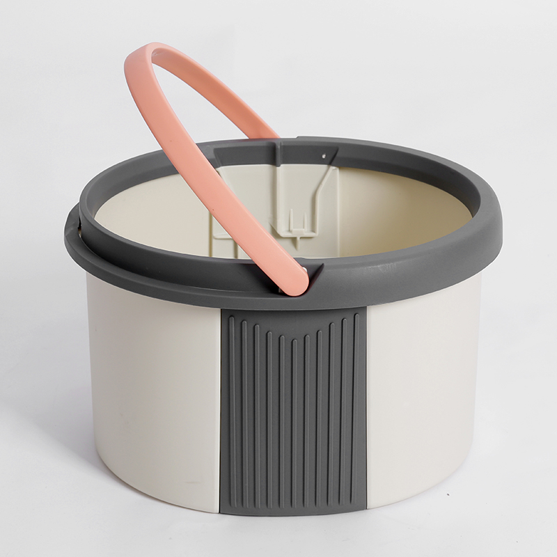 Round bucket magic spin microfiber mop SIMPLEST-LV-05