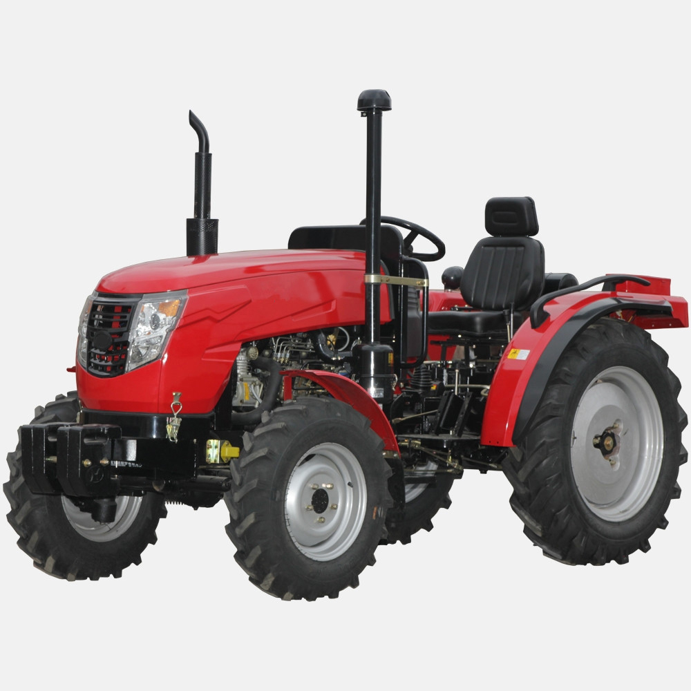 HUAXIA 40hp mini farm tractor with plow