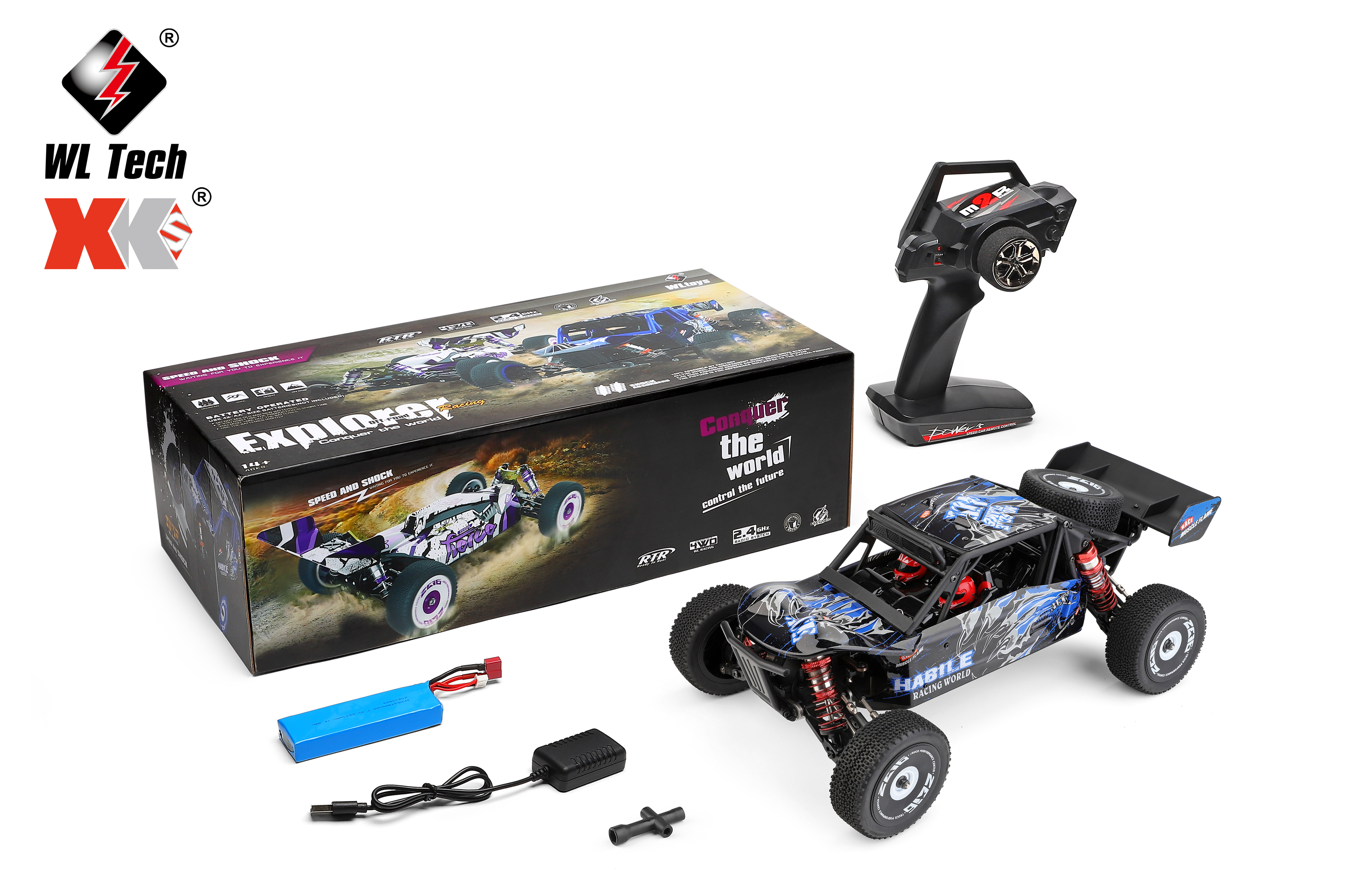 2.4G 1/12 scale 4WD Buggy Car