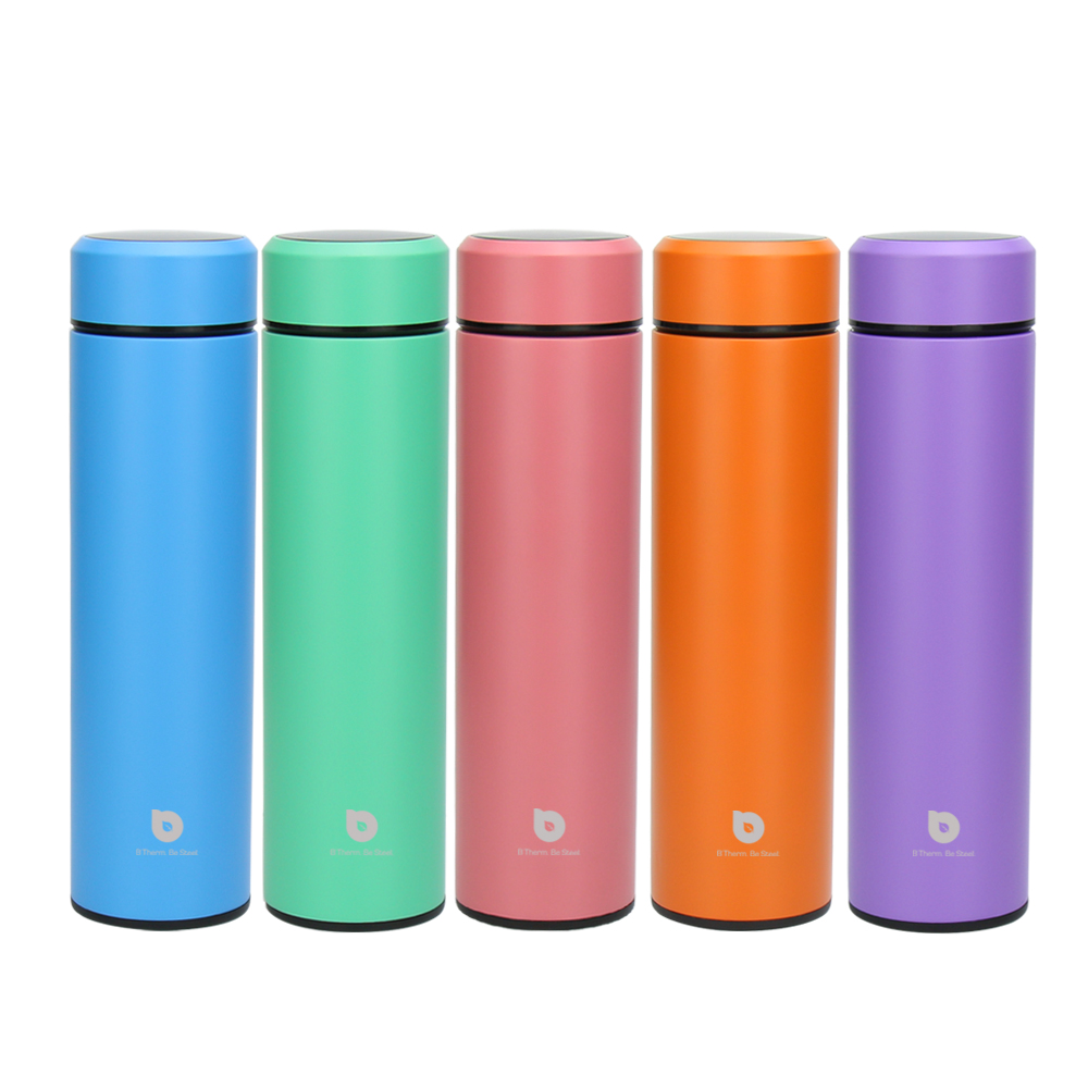 Temperature Control Insulated itelligent Water Bottle Stainless Steel Vacuum Smart 450 ml 15 oz