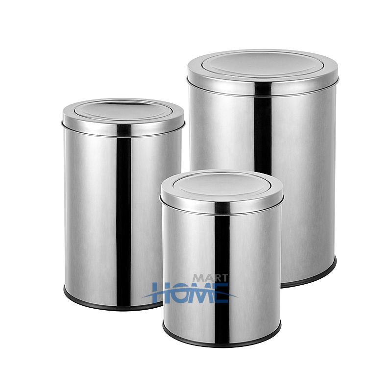 Stainless Steel Swing Dust Bin