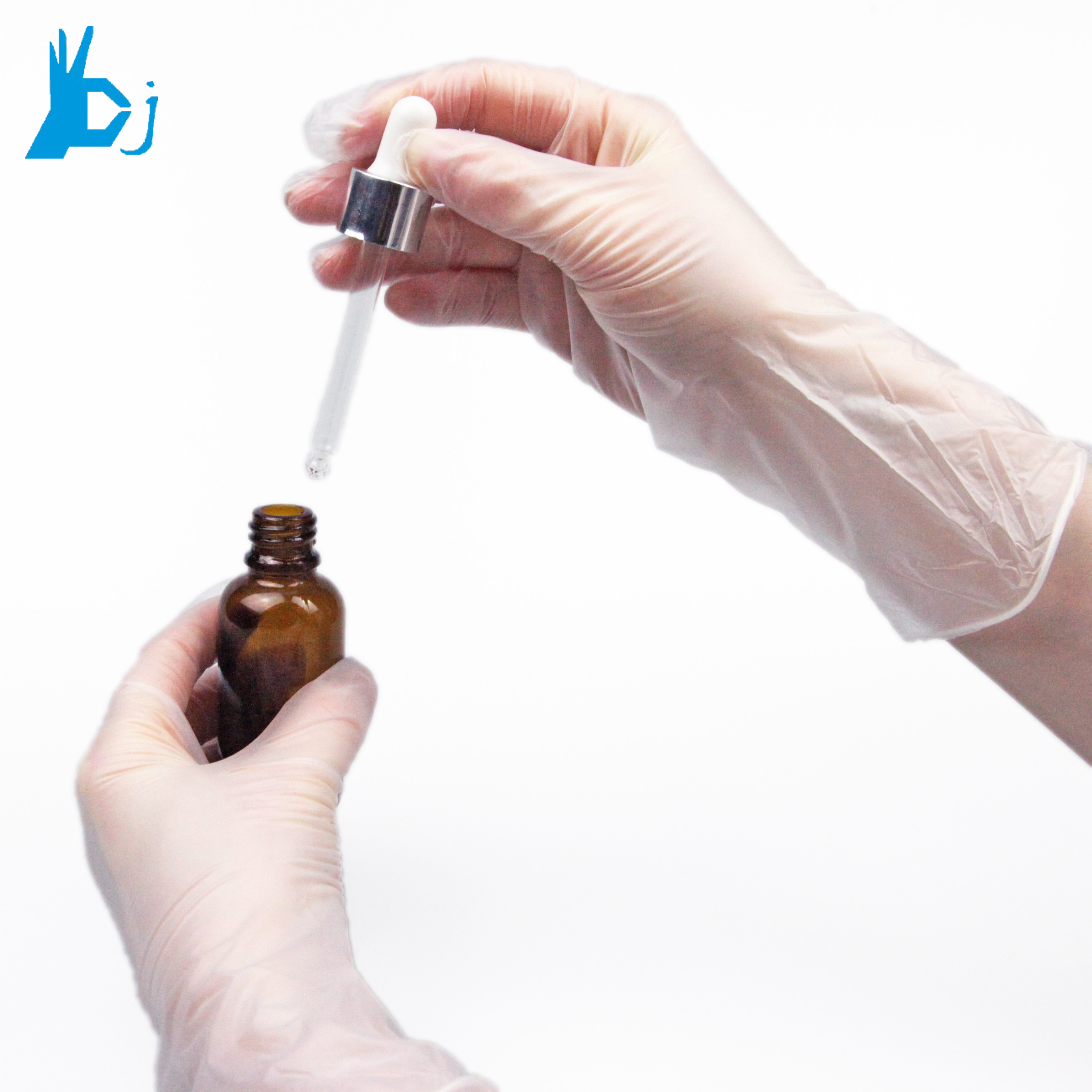 Disposable PVC gloves for beauty care