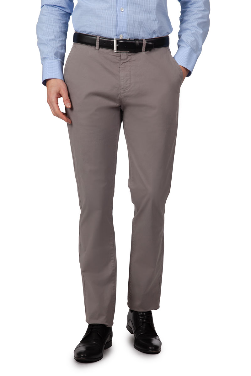 MEN COTTON H CHINO 06 MODERN FIT Three colors Trousers