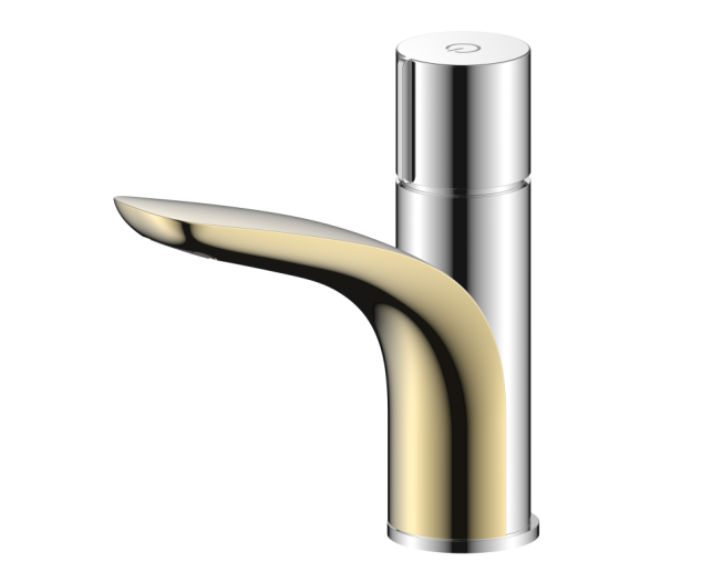00031 basin mixer chrome finish with titanium