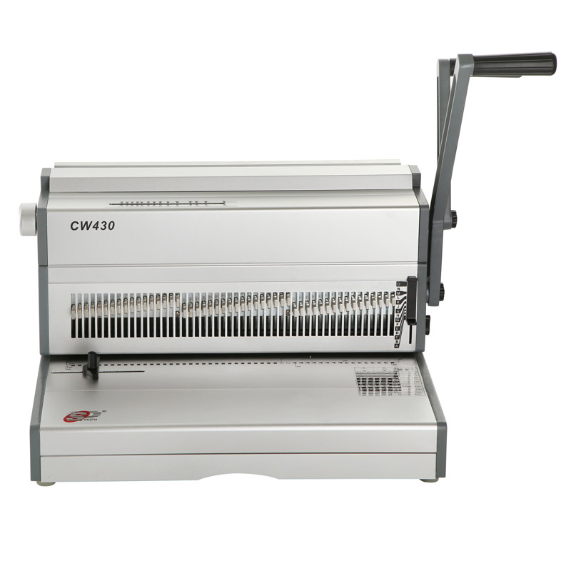 Double wire book binding machine CW430